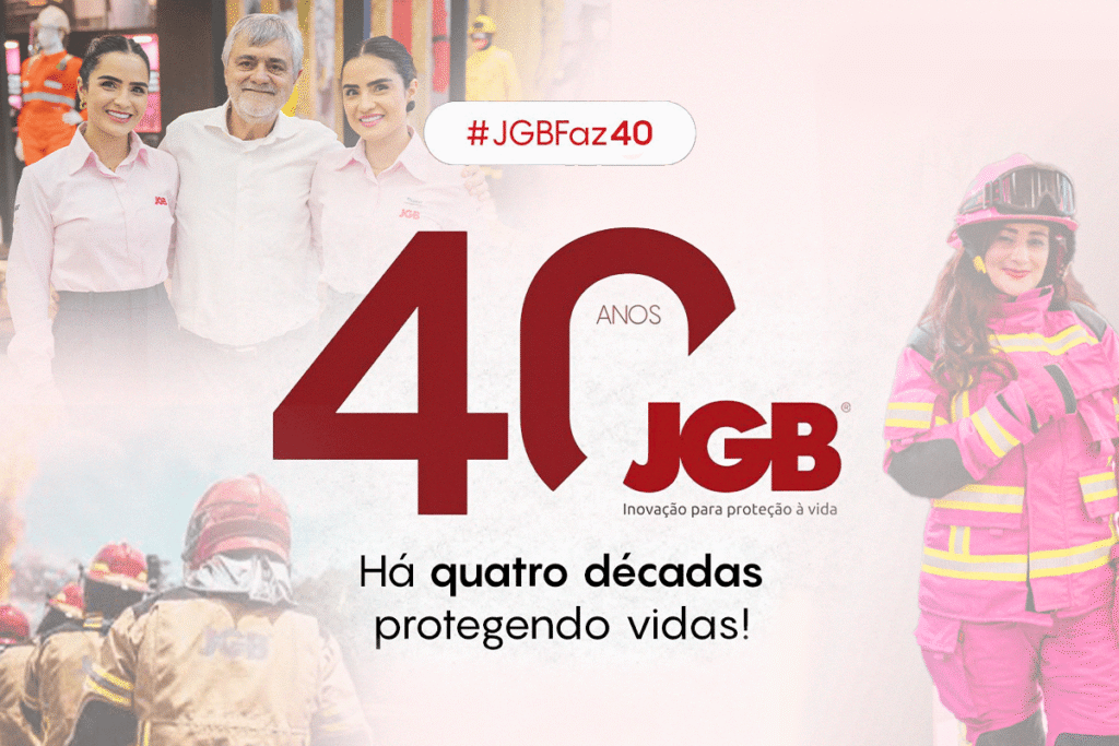 JGB Equipamentos – 40 anos de história e proteção!