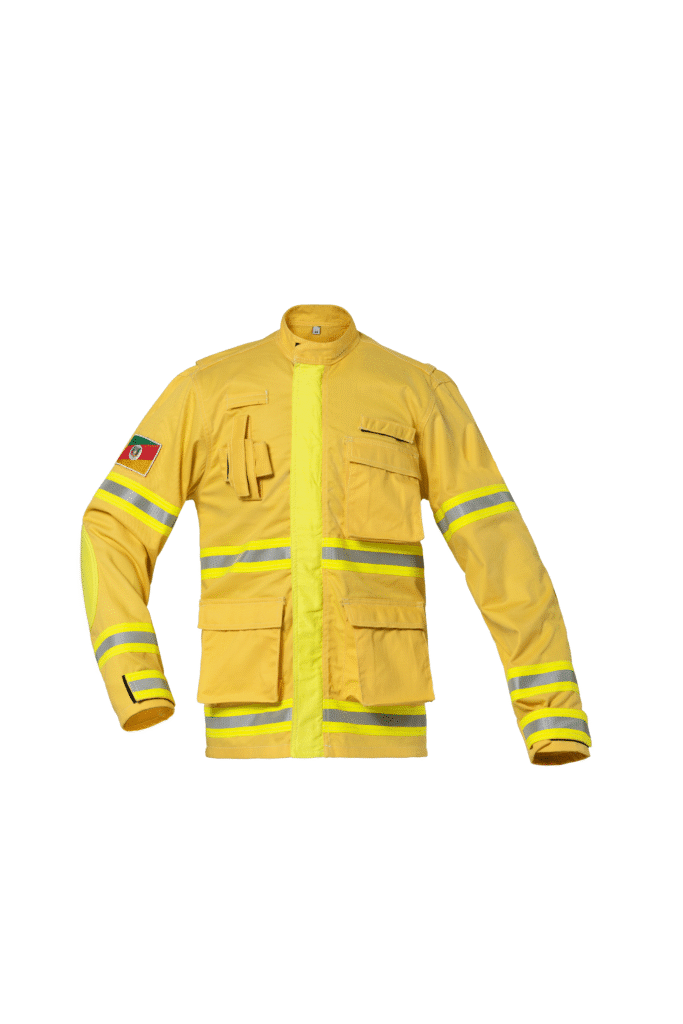 Casaco de combate a incêndio florestal em Texíon® C e Texíon® MF