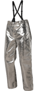 Calça em Texíon® G Aluminizado forrado com tecido FR