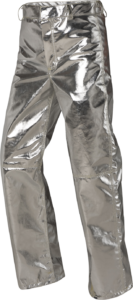 Calça em Brim Aluminizado