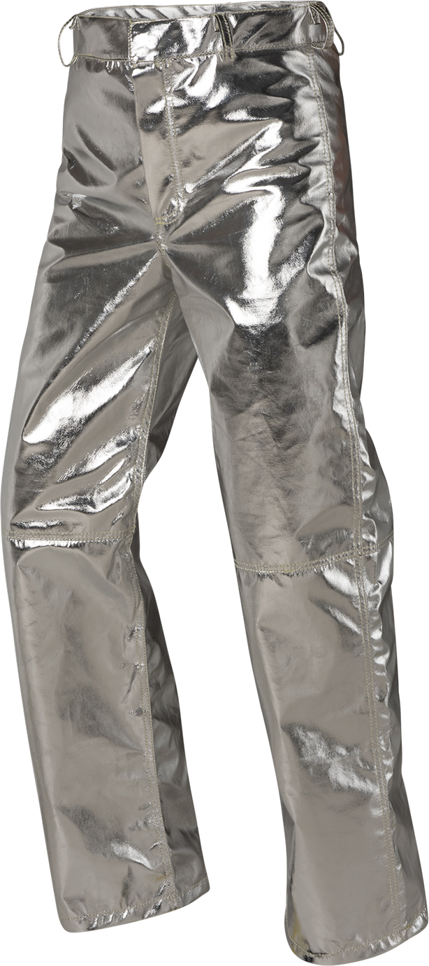 Calça em Brim Aluminizado